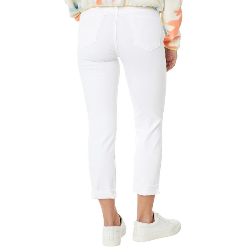 KUT From The Kloth Women’s Amy Crop Straight Leg Jeans Size 14 White - Picture 4 of 14